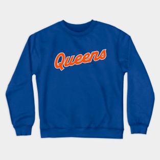 Queens NY Baseball Crewneck Sweatshirt